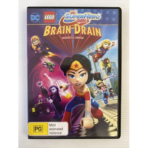 Dc Super Hero Girls - Brain Drain - Dvd (2016) Animation