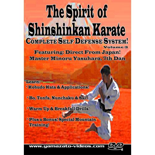 Dvd The Spirit Of Shinshinkan Karate Vol.3 Kata Bunkai Drills