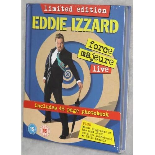 Eddie Izzard Force Majeure Live - Coffret Dvd Édition Limitée Spectacle Humour