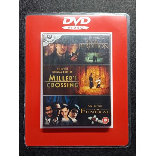 Road To Perdition, Miller's Crossing, The Funeral, Red Blister Dvd