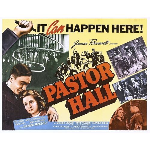 Dvd Pastor Hall (1940) - Wilfrid Lawson - Domaine Public