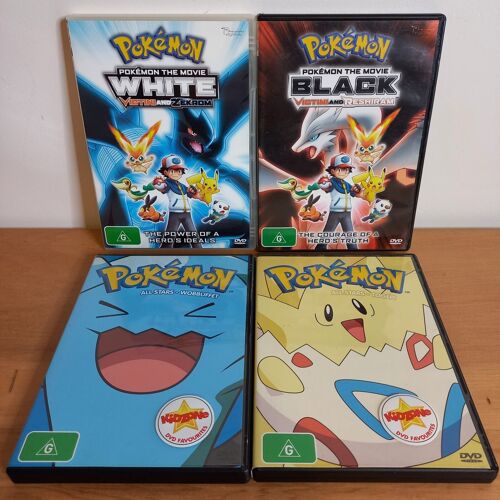 Pokemon Bundle Magna Studio - White, Black Dvd