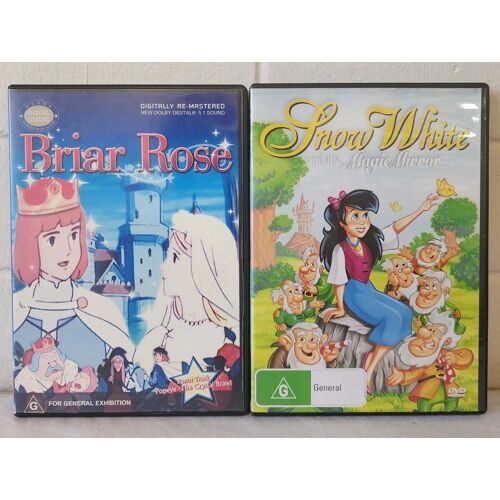 Briar Rose + Snow White And The Magic Mirror X2 Set - 4 Dvd (1994)