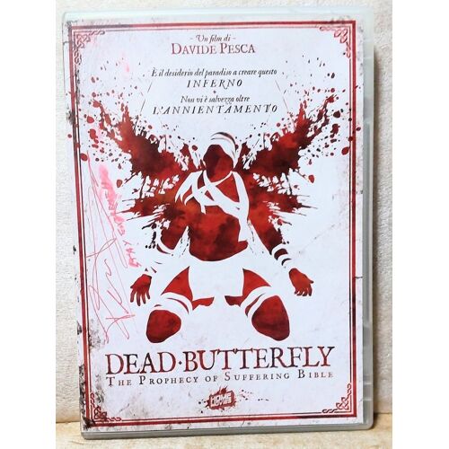 Dead Butterfly: The Prophecy Of Suffering Bible - Dvd Gore Splatter Bloody "Signed"
