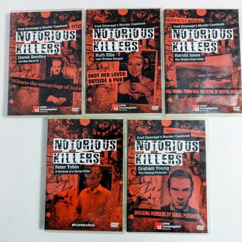 Notorious Killers Murder Casebook Crime Bundle Fred - Coffret Dvd