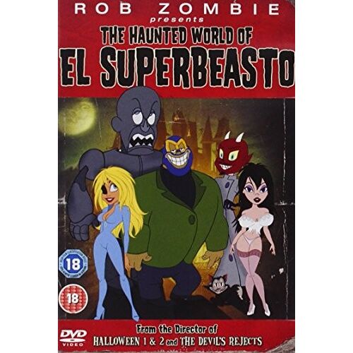 Rob Zombie Presents The Haunted World Of El Superbeasto 9wvg Dvd (2008)