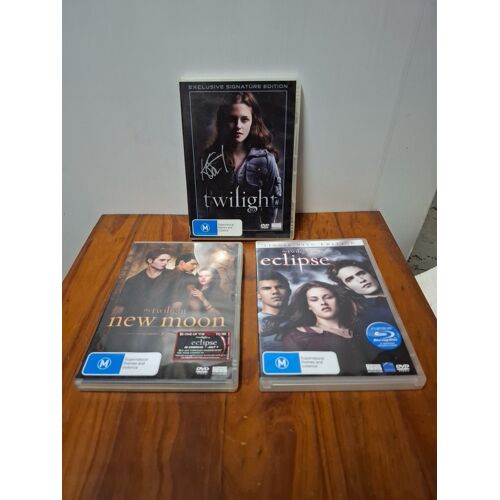 Twilight Exclusive Signature Edition + Moon & Eclipse - Dvd