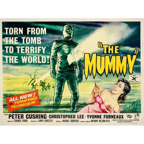 The Mummy (1959) Dvd - Horreur, Peter Cushing, Christopher Lee