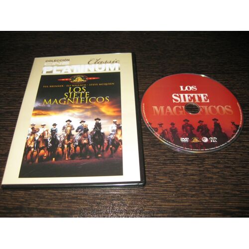 The Magnificent Seven - Yul Brynner, Eli Wallach, Steve Mcqueen - Dvd