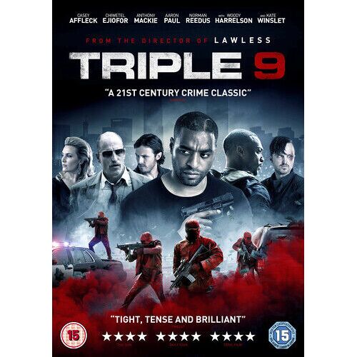Triple 9 (2016) Dvd - Thriller Policier Intense Avec Casey Affleck