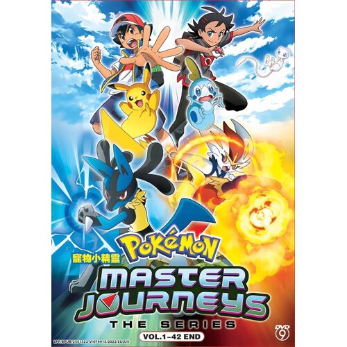 Pokemon Master Journeys: The Series (Vol.1 - 42 End) - Anime Dvd Toutes Régions