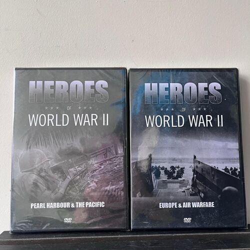 Heroes Of Ww2 X2: Pearl Harbour & Pacific / Europe & Air Warfare - Dvd