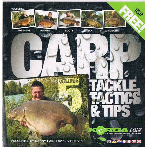 Dvd Carp Tackle Tactics & Tips Vol 5 - Fishing N/Paper