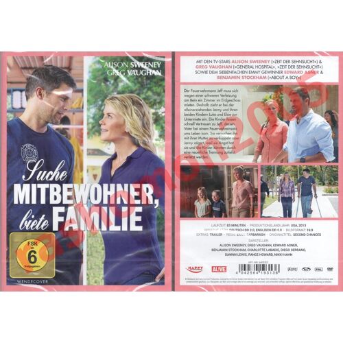 Second Chances - Alison Sweeney, Greg Vaughan - Dvd (2013)