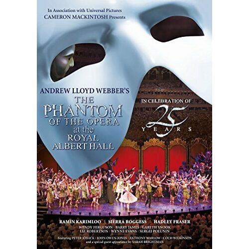 The Phantom Of The Opera At The Royal Albert Hall - Dvd Comédie Musicale (2011)