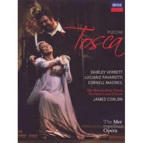 Dvd Puccini - Tosca - James Conlon / Luciano Pavarotti / Shirley Verrett (2010)