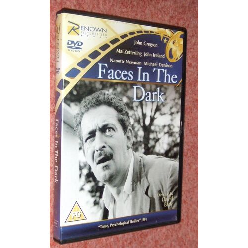 Faces In The Dark - Renown - Dvd (1960)