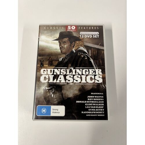 Coffret Dvd Gunslingers Classics Collection Box Set Ec 50 (2012)