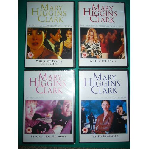 4 Dvd Mary Higgins Clark: We'll Meet Again, Try To Remember, Before I Say