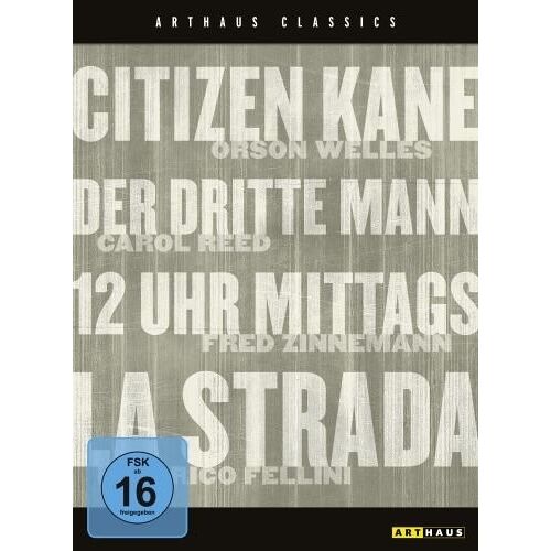Arthaus Classics - 4 Vidéos Dvd (Versions Allemande Et Anglaise)