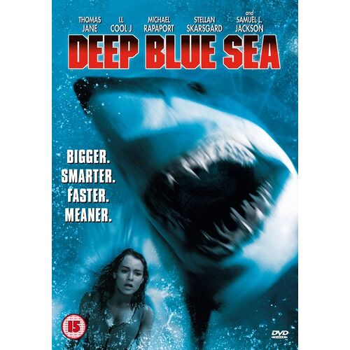 Deep Blue Sea - Dvd (2000) Avec Saffron Burrows, Harlin