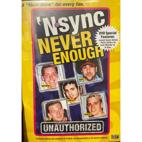 Nsync Never Enough - Unauthorized - Documentaire Musical Dvd
