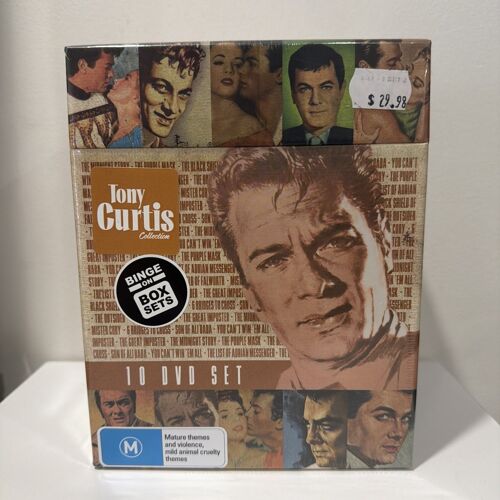 Coffret Dvd Tony Curtis Movie Collection - 10 Films