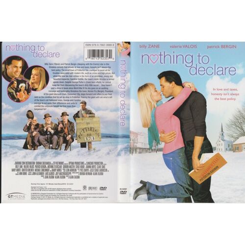 Nothing To Declare - Billy Zane, Valerie Valois, Patrick Bergin - Dvd (1999)
