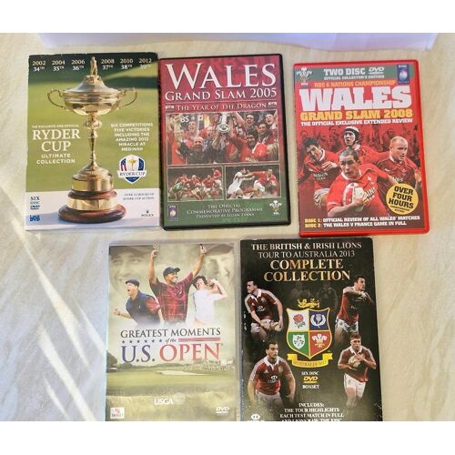 Dvd 16's Golf And Rugby