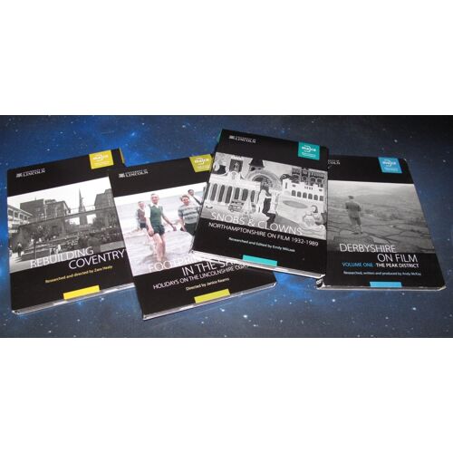 Dvd Midlands On Film (Bundle B) Coventry Lincolnshire Derbyshire + Mace Archive