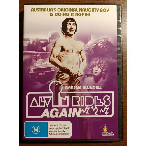 Alvin Rides Again - Australian, Graeme Blundell, Abigail (Dvd, 1974)