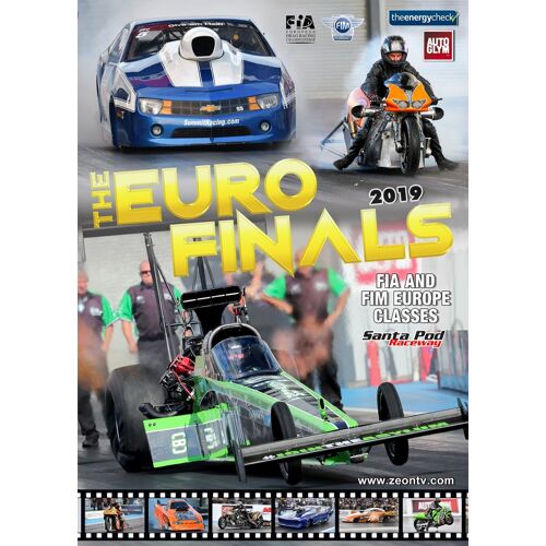 Fia Fim Euro Finals International Drag Racing Dvd (2019)