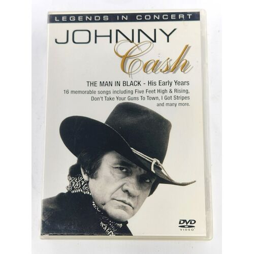 Johnny Cash: The Man In Black His Early Years - Legends In Concert Dvd