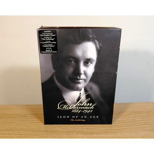 John Mccormack 1884- Icon Of An Age - 4 Cd + Livre + Dvd (1945)