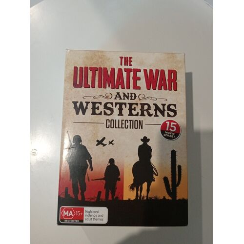 The Ultimate War And Western 15 Movie Collection Dvd (2018)