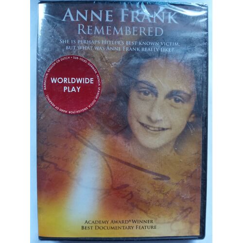 Anne Frank Remembered - Dvd