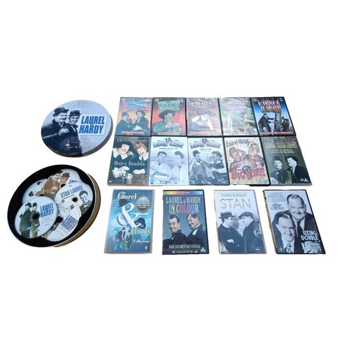 Classic Slapstick Vintage Comedy Laurel & Hardy - Coffret 19 Dvd