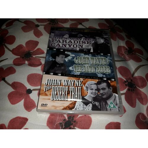 Lot 5 Films John Wayne Dvd: Paradise, Hell Town, Frontier, Dawn Raider, Desert Trail