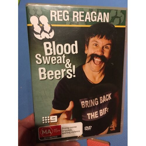 Reg Reagan: Blood Sweat & Tears (Uk) Australia Rugby League Ch9 - Dvd