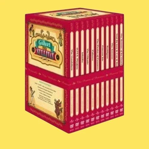 Gilbert & Sullivan Comprehensive Collection Boxset - Dvd