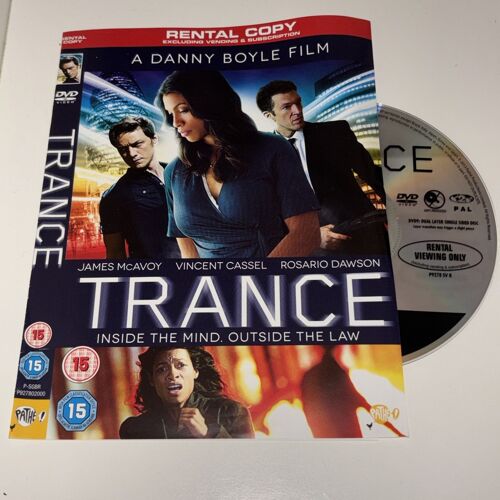 Dvd Trance (2013) - James Mcavoy, Réalisé Par Danny Boyle (Disque Et Jaquette Uniquement)