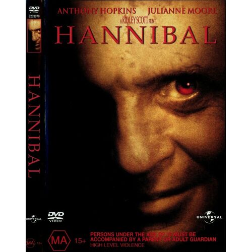 Hannibal (2001) Avec Anthony Hopkins - Dvd