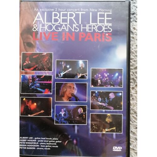 Dvd Albert Lee & Hogan's Heroes - Live In Paris With Autographs (2003)