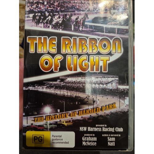 The Ribbon Of Light Harold Park Horse Harness Racing Club Sydney Documentary Dvd