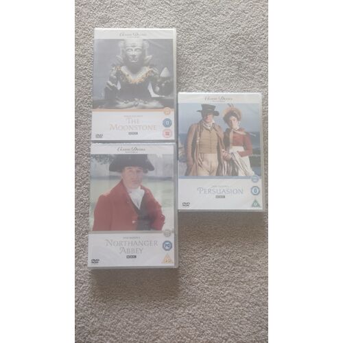 The Moonstone, Persuasion, Northanger Abbey - The Bbc Collection Dvd