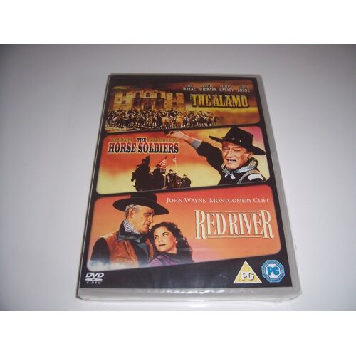 The Alamo, The Horse Soldiers Etc - Coffret Dvd Original