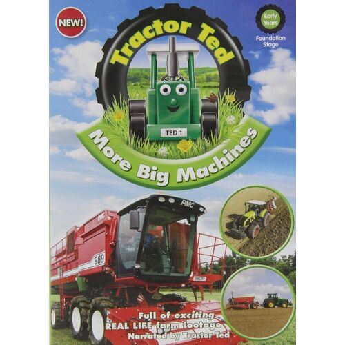 Tractor Ted More Big Machines - Dvd Enfants Agriculture