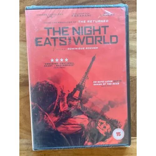 The Night Eats The World Dvd (2018) - Film D'horreur Avec Anders Danielsen Lie