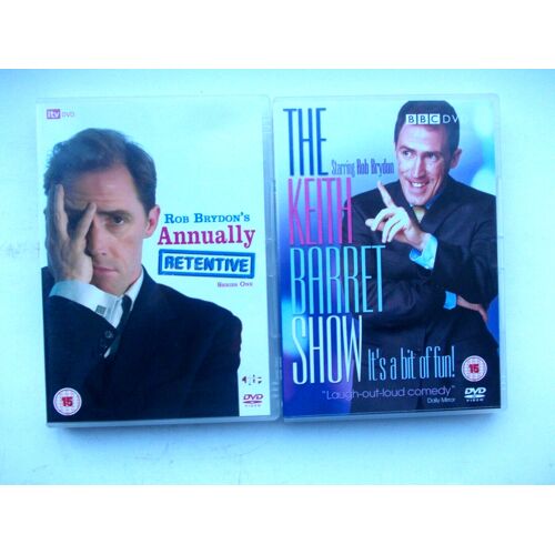 Lot 2 Dvd Rob Brydon : Annually Retentive S1 & The K.B. Show (5.5h)