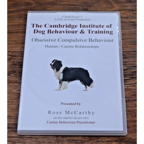 Dog Cambridge Institute Behaviour Training Obsessive Compulsive Mccarthy - Dvd